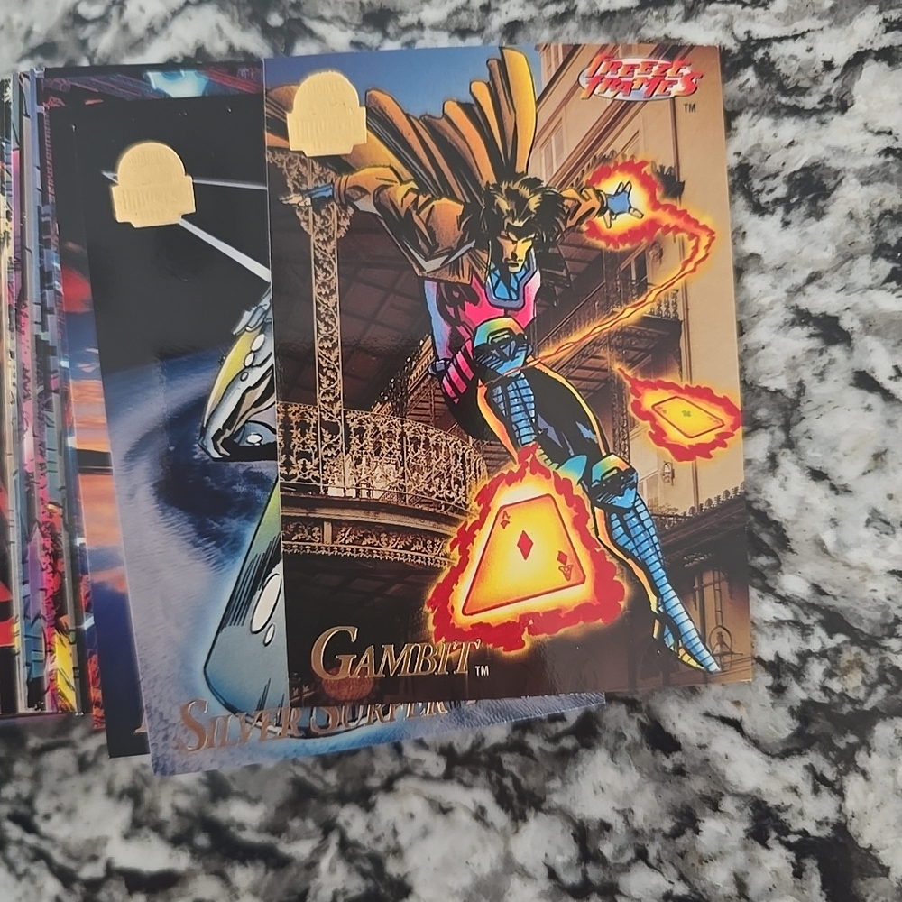 1994 IMPEL MARVEL UNIVERSE SERIES 5 90 CARD COMPLETE SET NEAR MINT